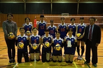 女子バレーボール部