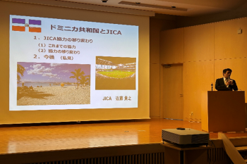 近藤氏による講演