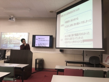 環境ツーリズム学部　3年　一間建人さん