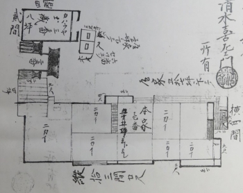 建屋図面の例