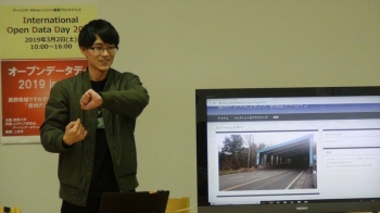 学生の小宮山隼人君