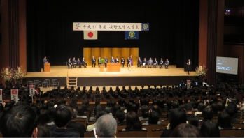 入学式の様子